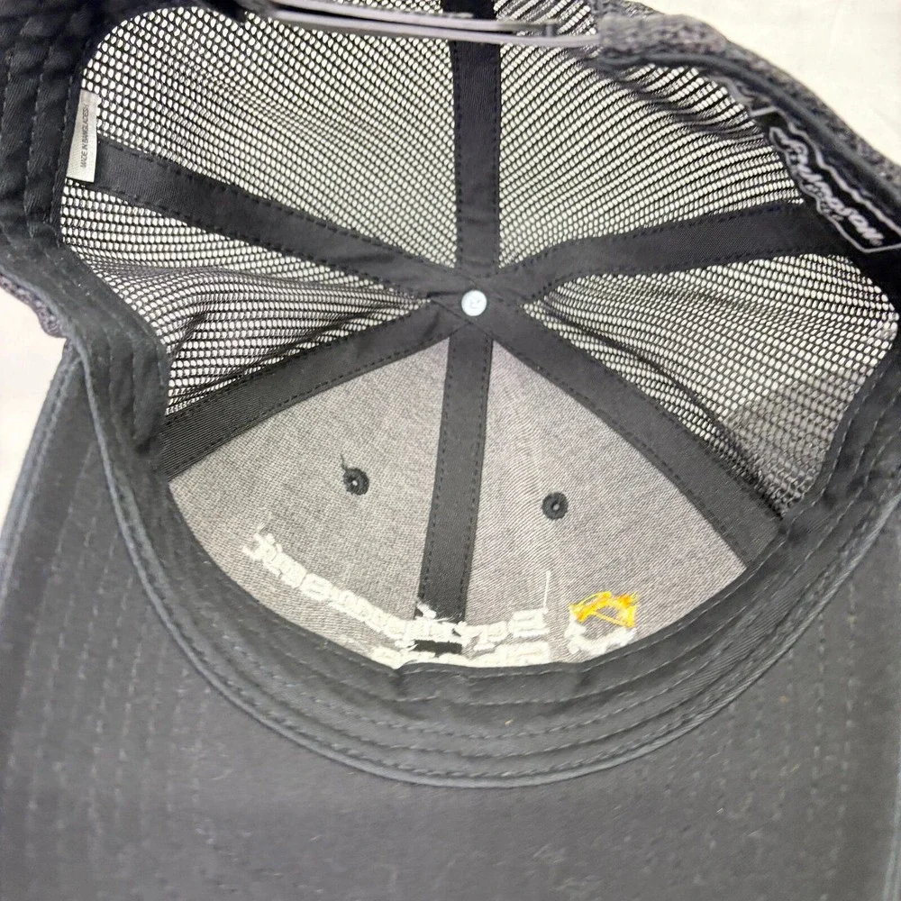 Richardson Hat Equipment Share Trucker Mens MD/LG Black Mesh Snapback